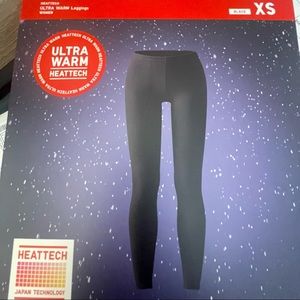 Brand new unopened uniqulo heattech ULTRA warm leggings black